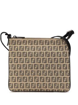 Fendi 2000-2010 Zucchino Canvas crossbody bag 26365953