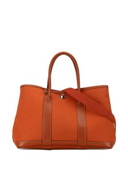 Hermes 2005 Toile and Negonda Garden Party 30 satchel 27007207