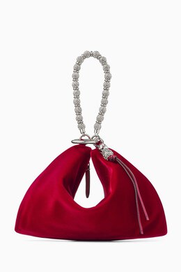 Jimmy Choo Callie Crystal-embellished Bag in Velvet 217831966_25