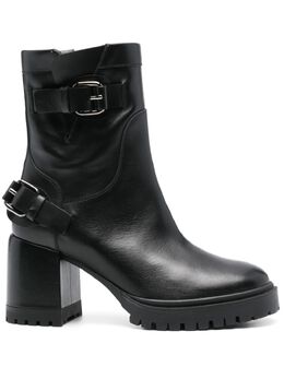Casadei 80mm leather biker boots 26762906