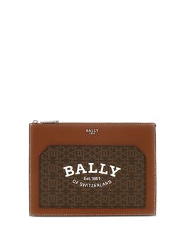 Bally logo-print clutch 26892425