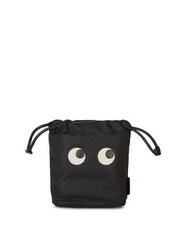 Anya Hindmarch logo-patch clutch bag 26896081