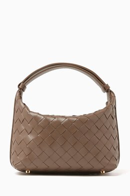 Bottega Veneta Mini Wallace Shoulder Bag in Intrecciato Leather 217820199_15