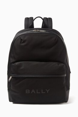 Bally Treck Backpack in Nylon & Leather 217834035_13