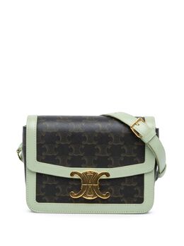Celine 2020 Teen Triomphe Coated Canvas crossbody bag 27090456