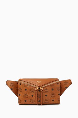 MCM Diamond Belt Bag in Visetos Coated Canvas 217768157_15