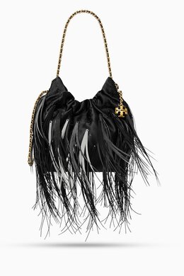 Tory Burch Mini Fleming Feather Drawstring Shoulder Bag 217853052_13