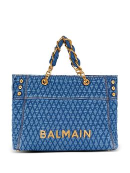 Balmain 1945 Soft denim tote bag 25792365