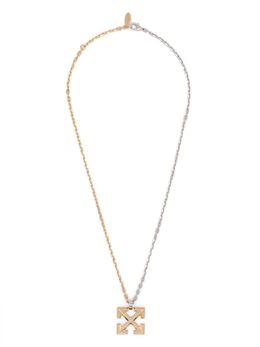 Off-White Arrows two-tone necklace 25478073