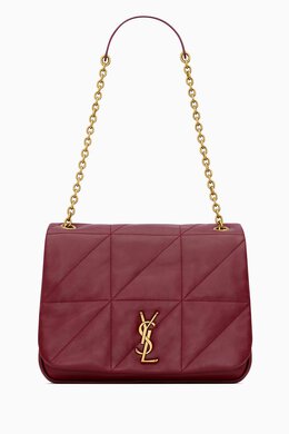 Saint Laurent Jamie 4.3 Bag "Carré Rive Gauche" in Leather 217876943_25