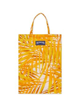 Vilebrequin palm leaves-print cotton pareo 26765908