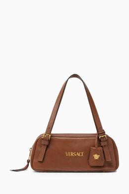 Versace Tag Bowling Bag in Nappa Leather 217893704_15