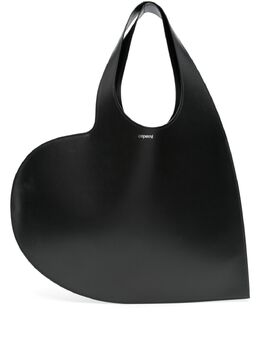 Coperni heart-shape leather tote bag 17043659