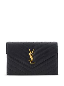 Saint Laurent logo-plaque crossbody bag 19362078