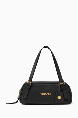 Versace Tag Bowling Bag in Nappa Leather 217892313_13