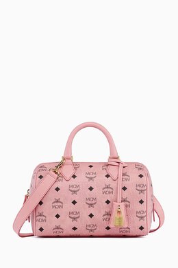 MCM Mini Ella Boston Bag in Visetos Coated Canvas 217903671_23