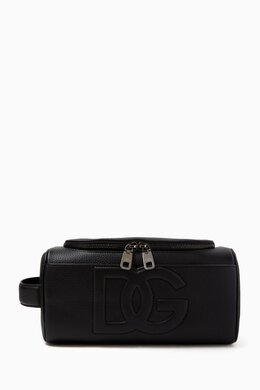 Dolce & Gabbana DG Toiletry Bag in Deerskin-print Calfskin 217920077_13