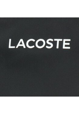 Сумка шоппер Lacoste текстильная с ремнем, черный la251h0km-q11 | noir