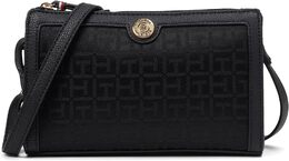 Сумка кросс-боди Tommy Hilfiger Wilder II Top Zip Crossbody, цвет Black Tonal 9971145 | black tonal