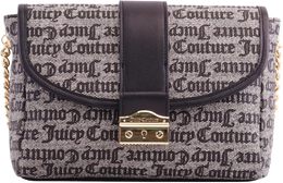 Сумка кросс-боди Juicy Couture Pop That Lock Flap Crossbody, цвет Black/Beige 9927419 | black/beige
