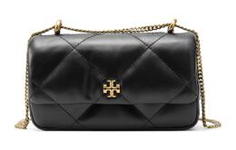 Tory Burch Мини-сумка-лоскутное одеяло Kira Diamond, черная 154710-001