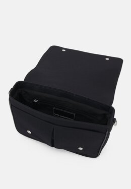 Сумка через плечо FLAP MESSENGER Karl Lagerfeld, черный k4852h02c-q11 | black