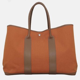 Hermes Toile Garden Party 49 Voyage Bag 1074493