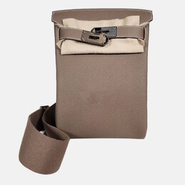 Hermes Etoupe Togo Hac A Dos PM Bag PHW 1074509