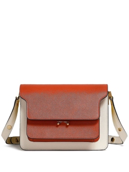 Marni сумка на плечо Trunk E/W, нейтральный цвет sbmpn09u77lv520 | нейтральный цвет