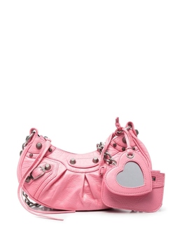 Сумка на плечо Balenciaga XS Le Cagole, розовый 7128131vg9y | розовый