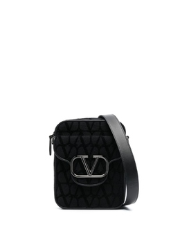 Valentino Garavani сумка через плечо Locò Toile Iconographe, черный yb0c14pmj | черный