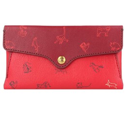 Клатч Fossil Clutch Heritage, цвет Red/Carmine red 9091096 | red/carmine red