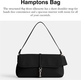 Женская сумка Coach Hamptons из дубленой кожи b0chxpws2y