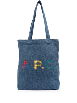 Сумка-тоут Lou A.P.C., синий cogugm61442 | синий