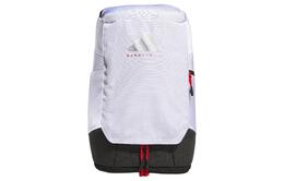 Рюкзак Adidas BB белый/красный jj2060 | white & light scarlet