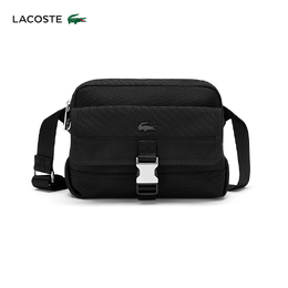 Сумка мужская Lacoste через плечо, черный 764629090617 | 000/黑色