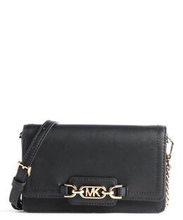Сумка через плечо Heather из мелкозернистой кожи Michael Kors, черный 32f2g7hc1l-001 | schwarz