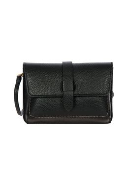 Сумка через плечо Gondola Garofano кожаная 19,5 см Bric's, черный 8016623957616 | black