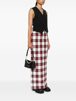 Сумка на плечо Love Moschino с логотипом бренда на заклепках, черный jc4124pp1iln1 | черный