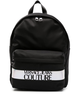 Versace рюкзак на молнии с логотипом, черный 75ya4b90zs927 | черный
