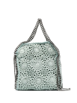 Сумка-тоут Stella McCartney с деталями, связанными крючком, зеленый 371223wp0132 | зеленый