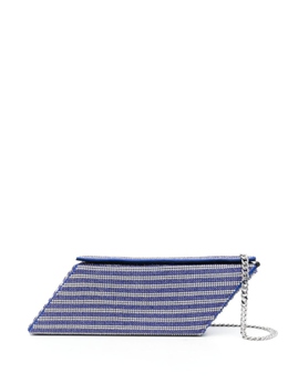 Kara клатч Crystal Mesh Parallelogram, синий hb3574113 | синий