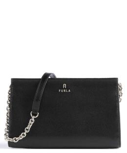 Мини-Сумка через плечо Camelia из зерненой кожи Furla, черный we00528-are000-o6000 | schwarz