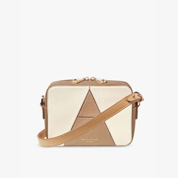 Сумка через плечо из кожи для камеры Aspinal of London, коричневый r04288681 | taupe