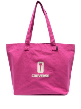 Сумка-тоут из канваса с логотипом Converse, розовый dc01cx092100r0 | розовый