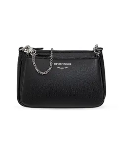 Сумка через плечо с принтом логотипа Emporio Armani, черный ew000540 af12103-mc056 | schwarz