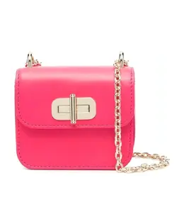 Сумка через плечо с микрозамком и поворотным замком Tommy Hilfiger, розовый aw0aw14205 tzr | rosa