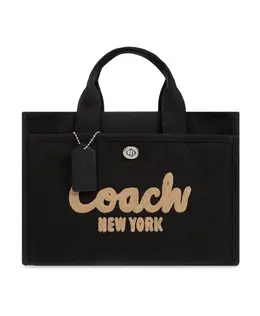 Сумка Шопер с логотипом Coach, черный cp158 0-lhblk | schwarz