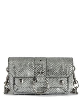 Zadig & Voltaire мини-сумка Kate, серебряный lwba02543 | серебристый
