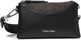 Сумка кросс-боди Calvin Klein Chrome Casual Crossbody, цвет Black/Silver 9941814 | black/silver